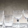 Spring Leaves glasses Spring Leaves Cut Design Highball Glass