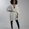 Travel Wrap White Bamboo Rayon Travel Wrap in White