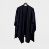 Untitled design Bamboo Rayon Travel Wrap in Navy