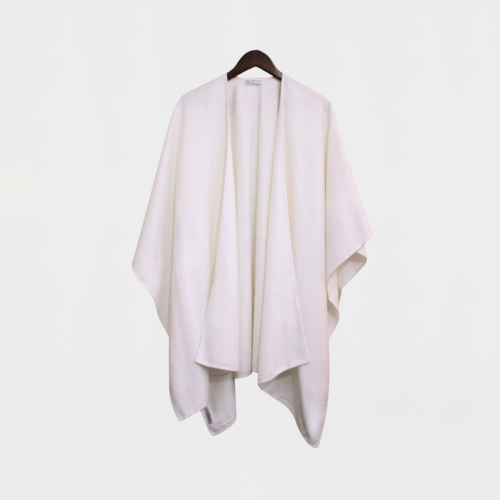 Untitled design Bamboo Rayon Travel Wrap in White