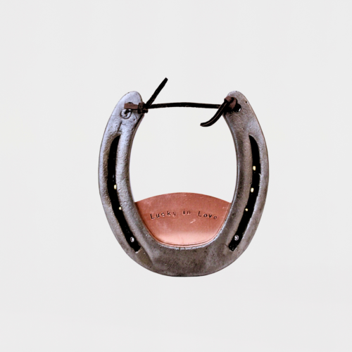 Plaque Horseshoe “Lucky in Love”