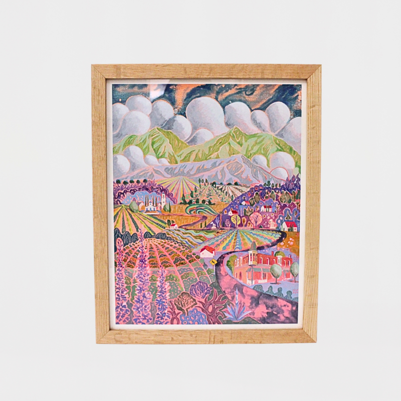 Untitled design Phantom Valley Framed Print