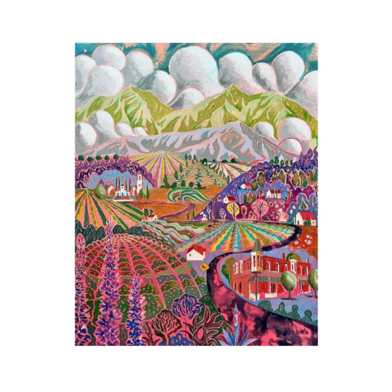 Untitled design (3) Phantom Valley Framed Print
